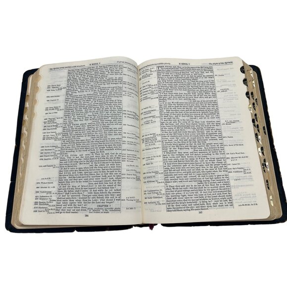 1964 Thompson Chain-Reference Bible KJV 4th Improved Edition Kirkbride, Tabs - Picture 6 of 12